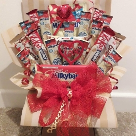 White Chocolate Mix Sweetie Bouquet